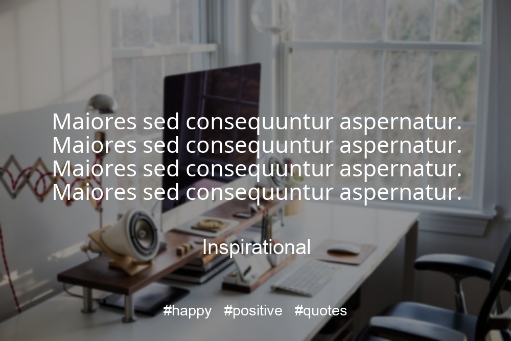 Maiores sed consequuntur aspernatur